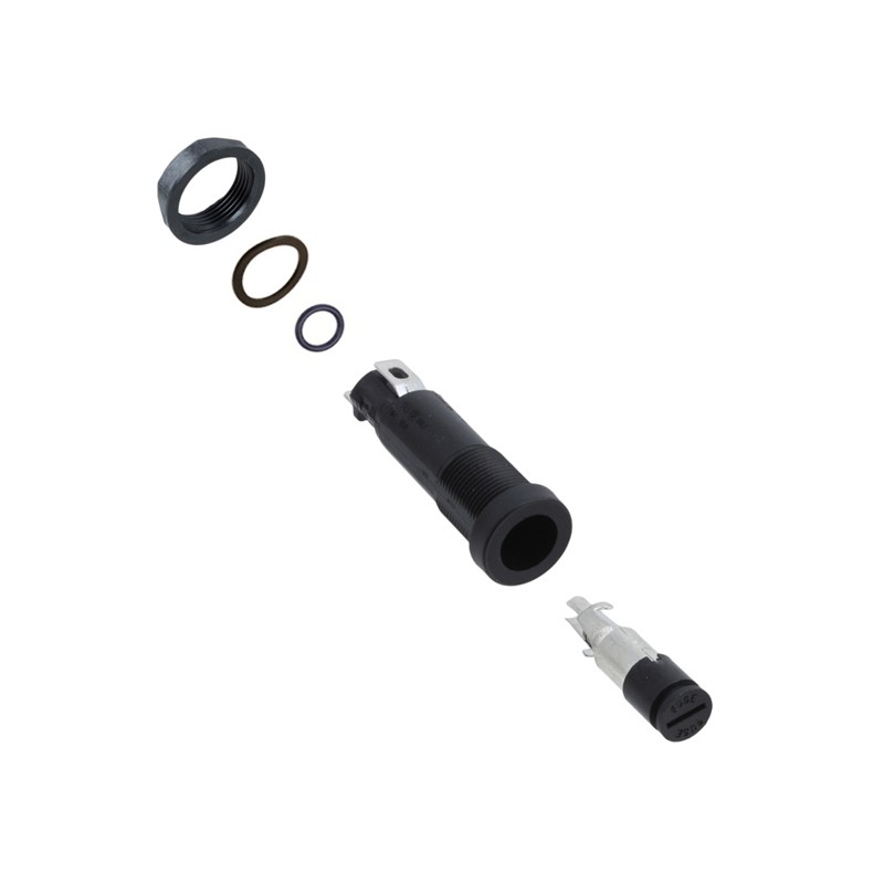 1 pcs : 03455LS2HXNP - FUSE HLDR CART 250V 10A PNL MNT