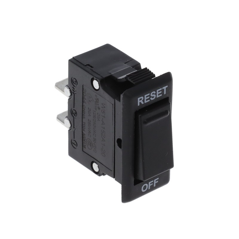 1 pcs : W51-A151A1-20 - CIR BRKR THRM 20A 250VAC 50VDC