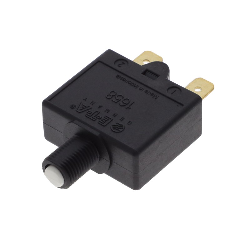 1 pcs : 1658-G21-02-P10-10A - CIR BRKR THRM 10A 240VAC 28VDC