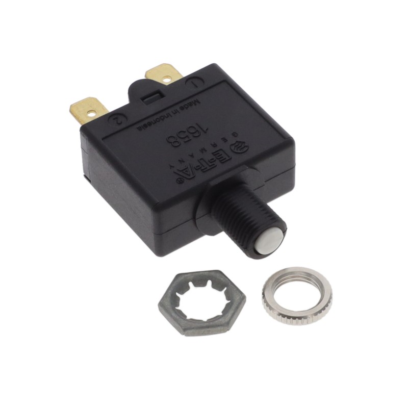 1 pcs : 1658-G21-02-P10-8A - CIR BRKR THRM 8A 240VAC 28VDC