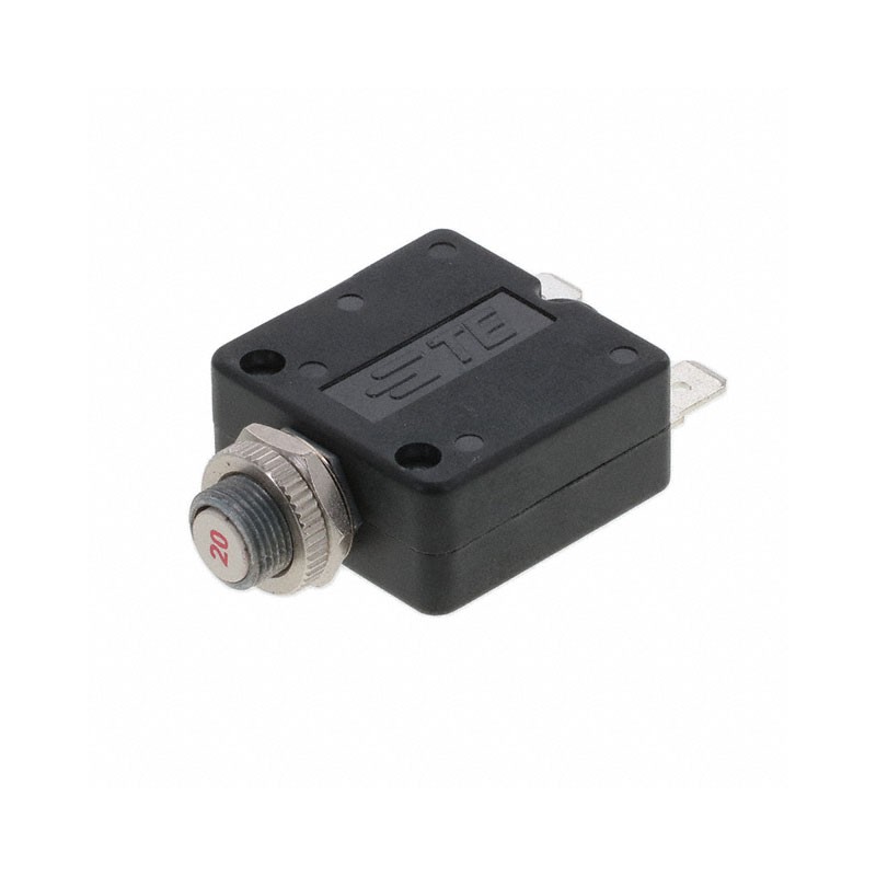 1 pcs : W58-XB1A6A-20 - CIR BRKR THRM 20A 250VAC 50VDC