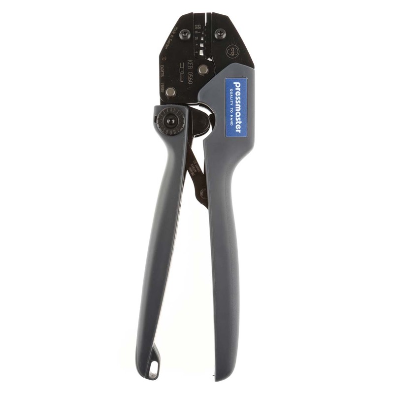1 pcs - Pressmaster PZ03 Hand Ratcheting Crimp Tool for Wire Ferrules, 0.5 - 1 - 2.5 - 4 - 6mm² Wire