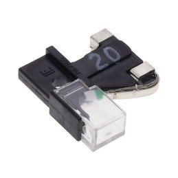 1 pcs : 0481020.HXLP - FUSE INDICATING 20A 125VAC/VDC