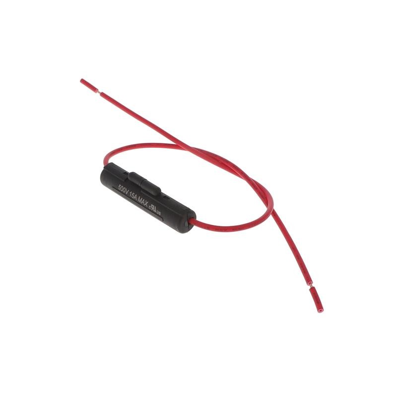 1 pcs : 01500322HXRED - ACS INLINE FUSEHLDR RED WIRE