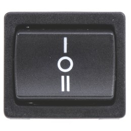 100 pcs - TE Connectivity DPDT, (On)-Off-(On) Rocker Switch Panel Mount