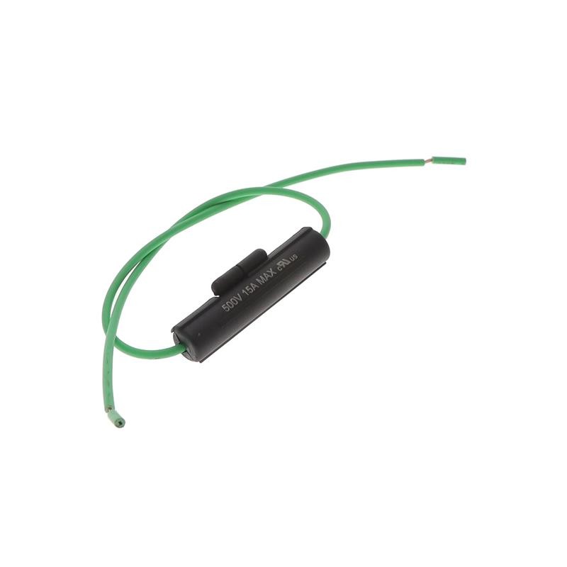 1 pcs : 01500322HXGRE - ACS INLINE FUSEHLDR GREEN WIRE