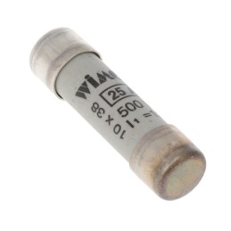 1 pcs : CY10X38G25 - FUSE CARTRIDGE 25A 500V 5AG