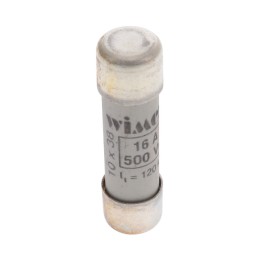 1 pcs : CY10X38G16 - FUSE CARTRIDGE 16A 500V 5AG