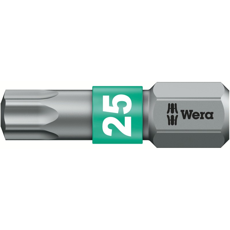 1 pcs - Wera Torx Screwdriver Bit, T25 Tip