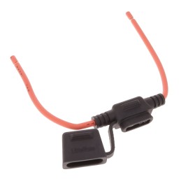 1 pcs : FHAC0002SXJ - FUSE HLDR BLADE 32V 30A IN LINE