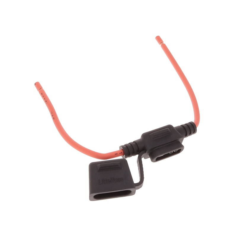 1 pcs : FHAC0002SXJ - FUSE HLDR BLADE 32V 30A IN LINE
