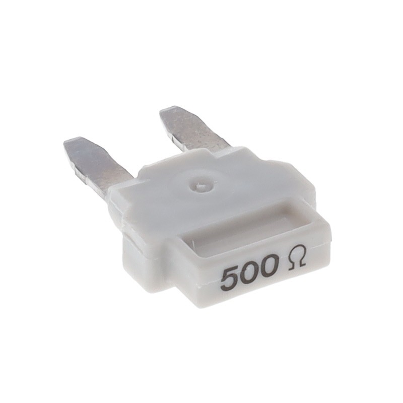 1 pcs : 02400118P - MINI RES ASSY 500 OHM 1/2 W