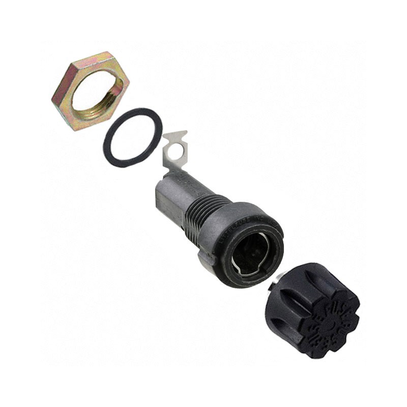 1 pcs : 03420004X - FUSE HLDR CART 250V 20A PNL MNT