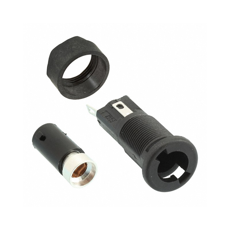 1 pcs : FX0357 - FUSE HLDR CART 250V 10A PNL MNT