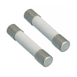 1 pcs : A110 - FUSE CERAMIC 10A 600VAC 3AB 2PC