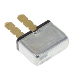 1 pcs : 0UCB025.X - CIR BRKR 25A 12VDC AUTO RESET