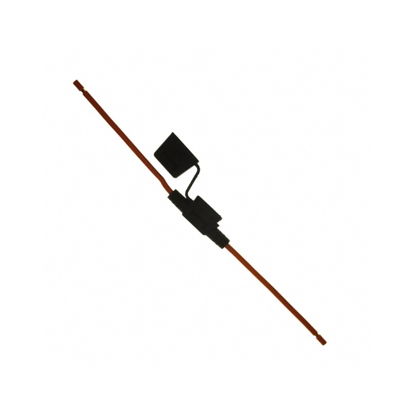 1 pcs : FHAC0002ZXJ - FUSE HLDR BLADE 32V 30A IN LINE