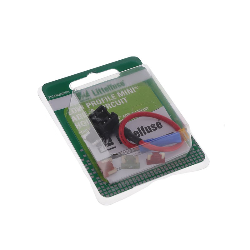 1 pcs : FHLM0200ZPA - FUSE HOLDER BLADE 10A IN LINE