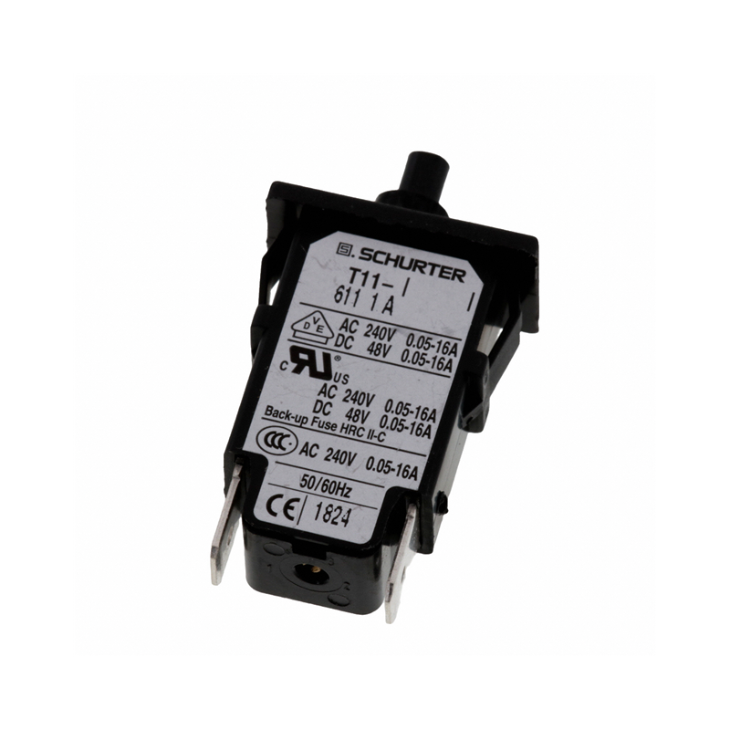 1 pcs : 4400.0002 - CIR BRKR THRM 2A 240VAC 48VDC