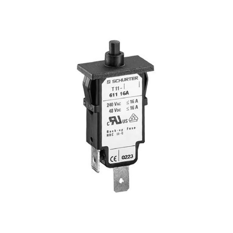 1 pcs : 4400.0026 - CIR BRKR THRM 5A 240VAC 48VDC