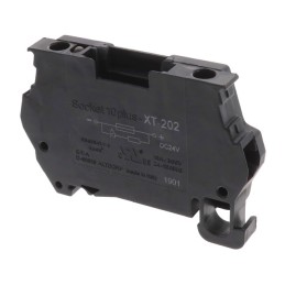 1 pcs : 7940112377 - BLACK TERMINAL BLOCK LED 24VDC P