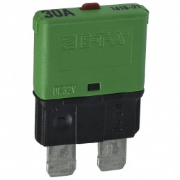 1 pcs : 1610-21-30A - CIR BRKR THRM 30A 32VDC