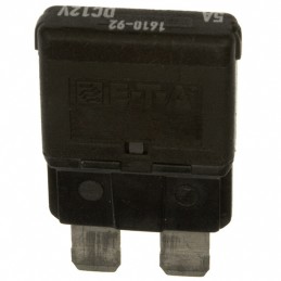 1 pcs : 1610-92-5A - CIRCUIT BREAKER THRM 5A 12VDC