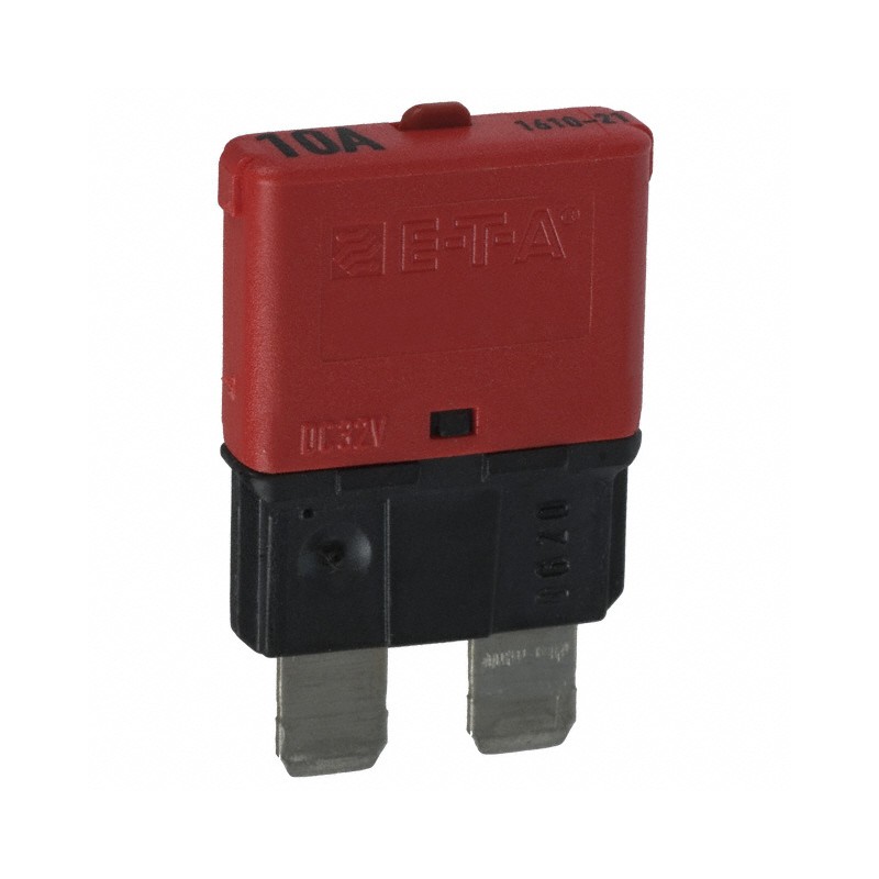 1 pcs : 1610-21-10A - CIR BRKR THRM 10A 32VDC