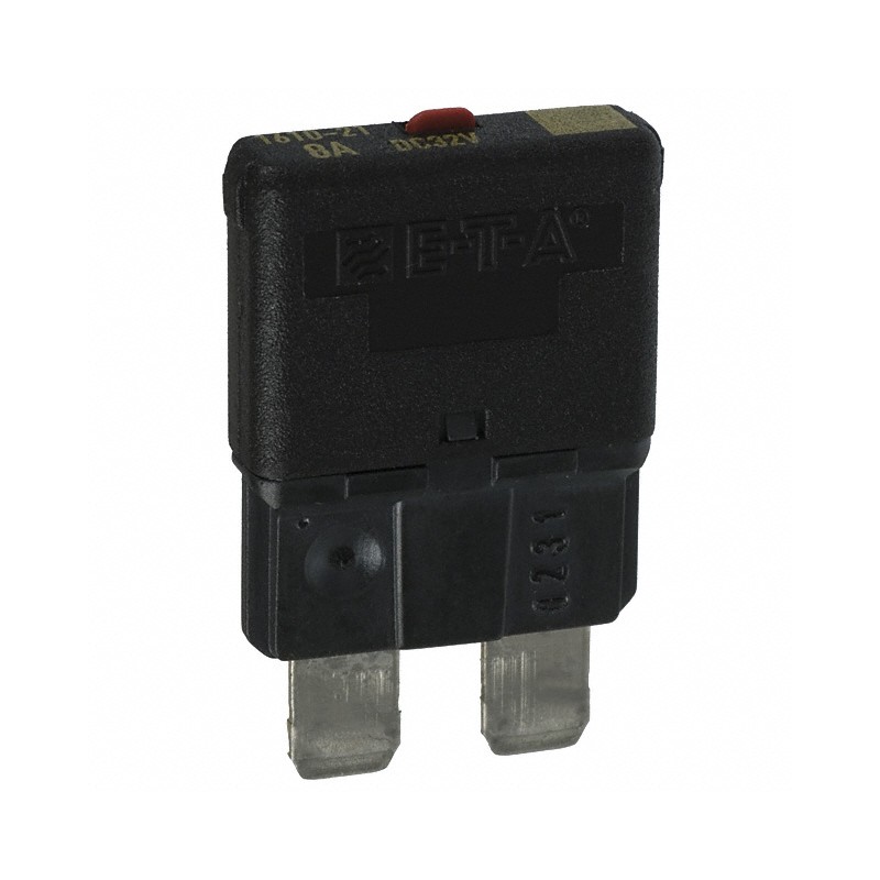 1 pcs : 1610-21-8A - CIR BRKR THERM 8A 32VDC
