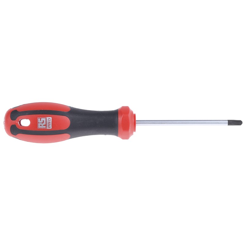 1 pcs - RS PRO Tri Wing Screwdriver, T2 Tip, 80 mm Blade, 180 mm Overall
