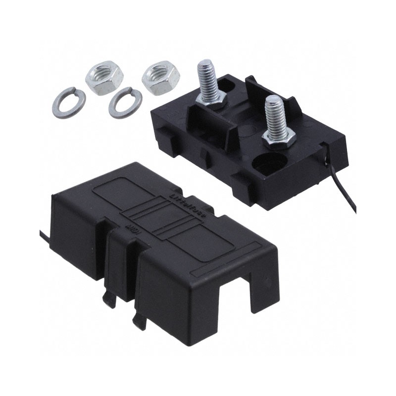 1 pcs : 04980900ZXT - FUSE HLDR BLT DWN 32V 200A PANEL