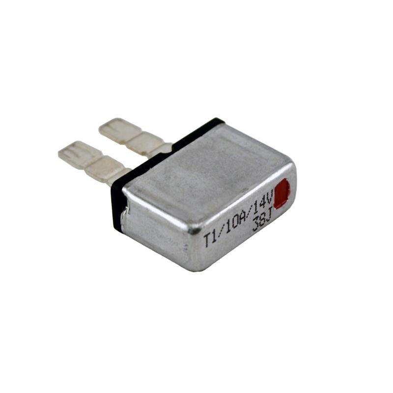 1 pcs : BUCB010.Z - CIR BRKR 10A 12VDC AUTO RESET