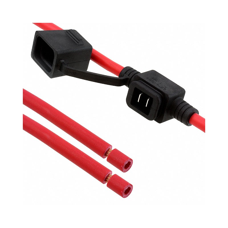 1 pcs : FHJC1002G - FUSE HLDR BLADE 58V 60A IN LINE