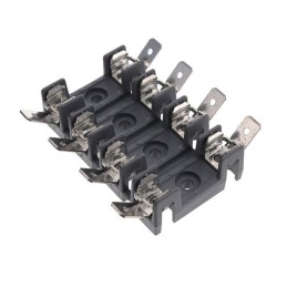 1 pcs : 03540704ZXGY - OMNI-BLOK 4 POLE HIGH PROFILE