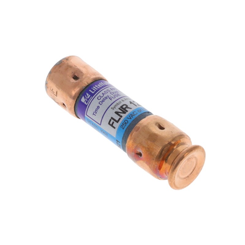 1 pcs : FLNR012.T - FUSE CARTRIDGE 12A 250VAC/125VDC