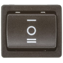 100 pcs - TE Connectivity DPDT, On-Off-On Rocker Switch Panel Mount