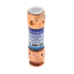 1 pcs : FLNR008.T - FUSE CARTRIDGE 8A 250VAC/125VDC