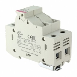 1 pcs : 2540003 - FUSE HLDR CART 600V 30A DIN RAIL