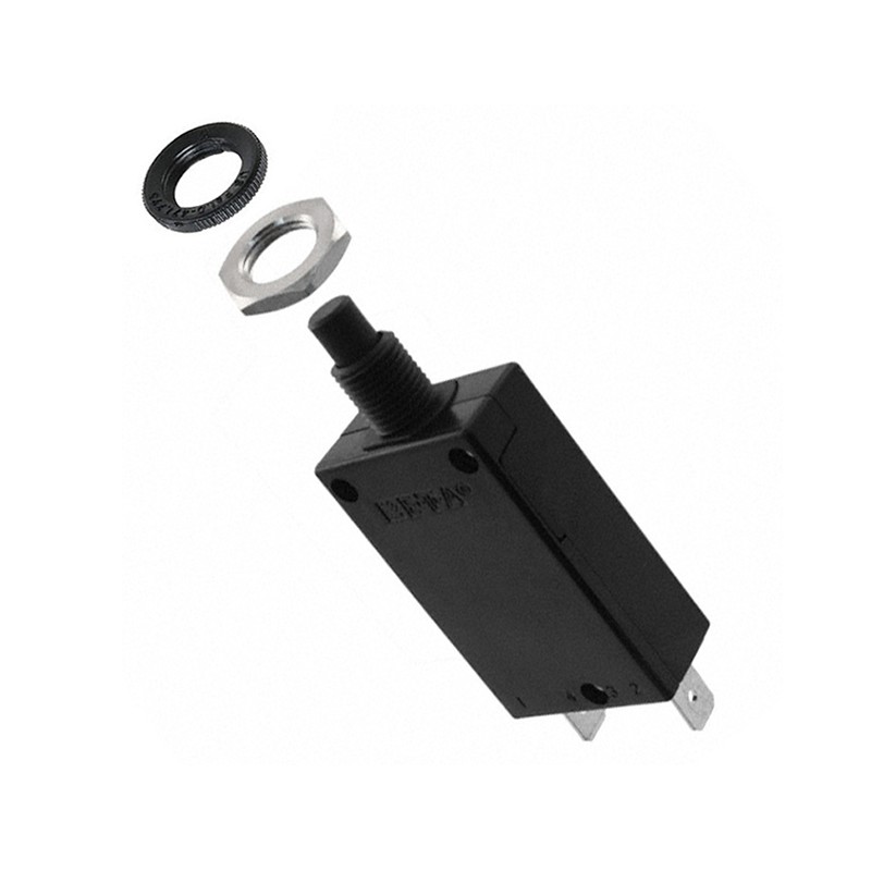 1 pcs : 2-5700-IG1-P10-15A - CIR BRKR THRM 15A 250VAC 50VDC