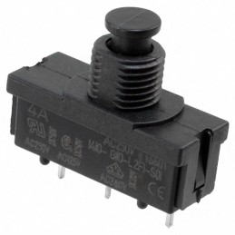 1 pcs : 1410-G110-L2F1-S01-4A - CIR BRKR THRM 4A 250VAC 50VDC