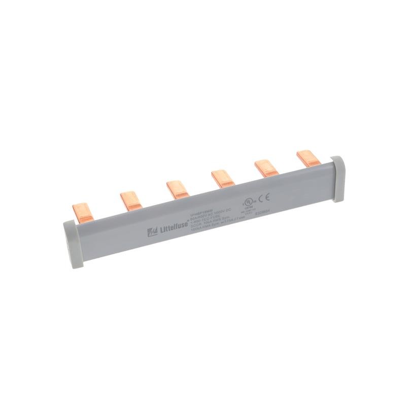 1 pcs : 1PH6P18MM - BUSBAR 1 PHASE 6 POLE 18X104MM