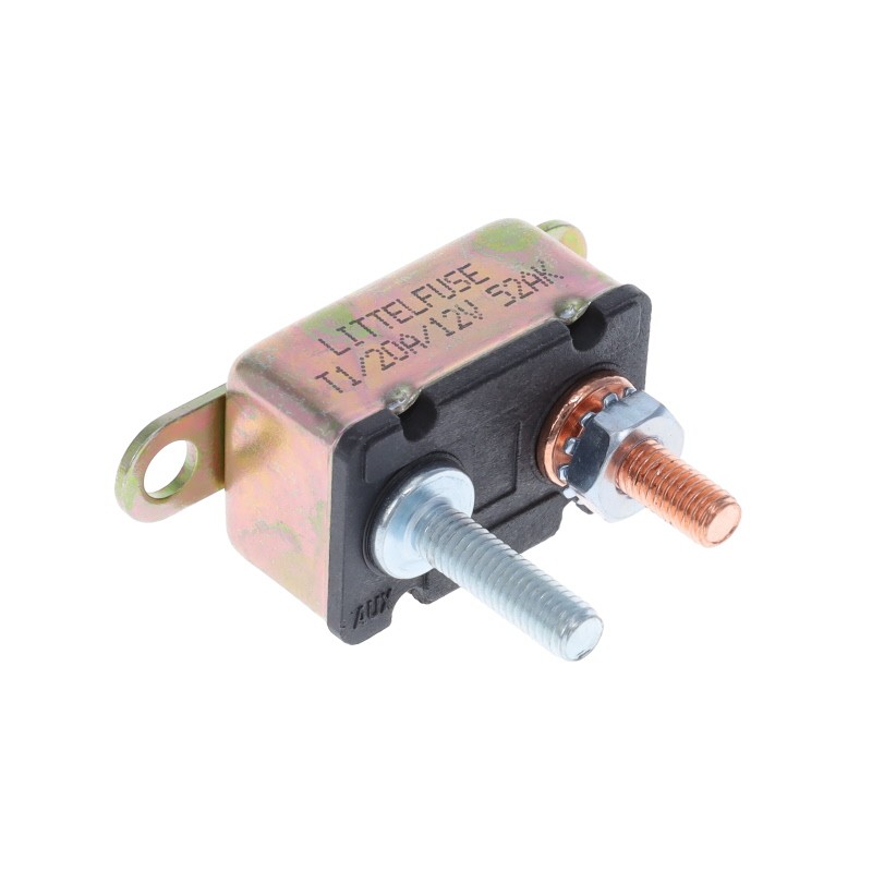 1 pcs : 30055-20 - CIR BRKR 20A 12V MET BRK HWD