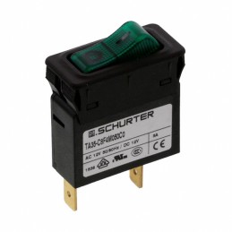 1 pcs : 4435.0257 - CIR BRKR THRM 5A 240VAC 32VDC