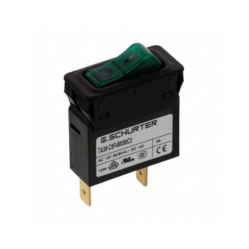 1 pcs : 4435.0257 - CIR BRKR THRM 5A 240VAC 32VDC