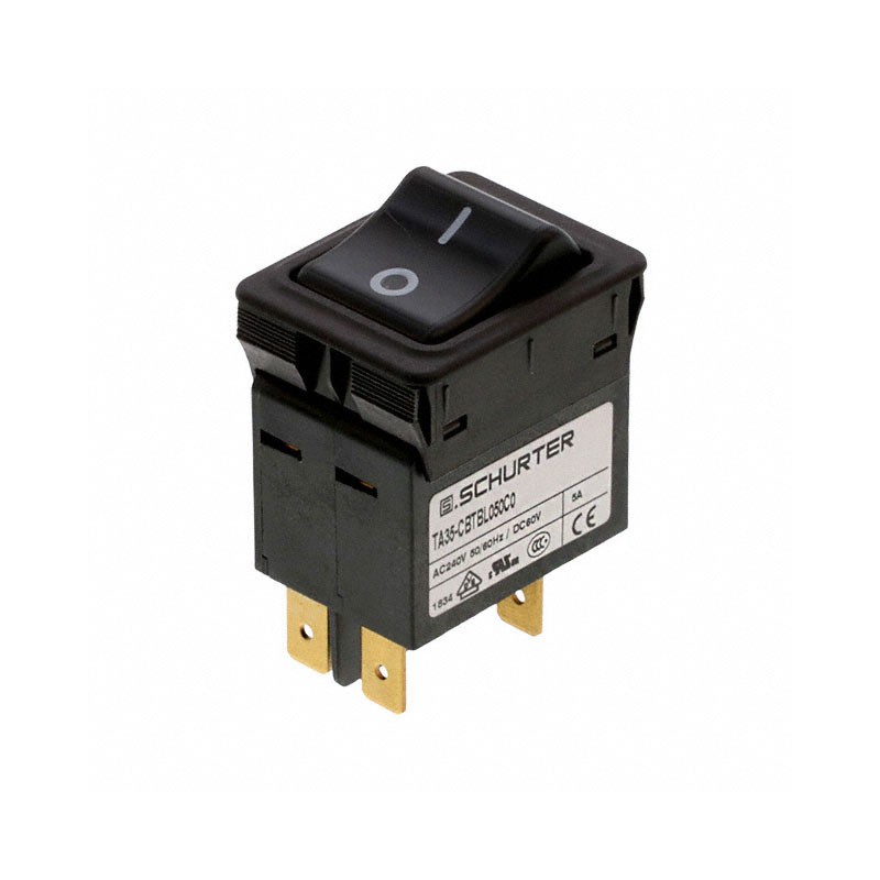 1 pcs : 4435.0143 - CIR BRKR THRM 5A 240VAC 60VDC