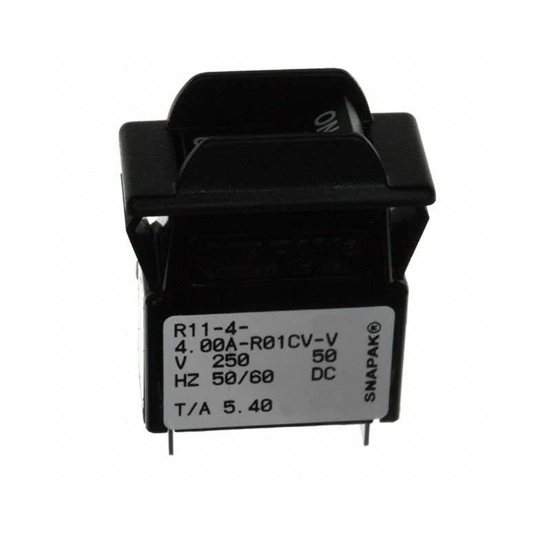 1 pcs : R11-4-4.00A-R01CV-V - CIR BRKR MAGHYDR 4A 250VAC 65VDC