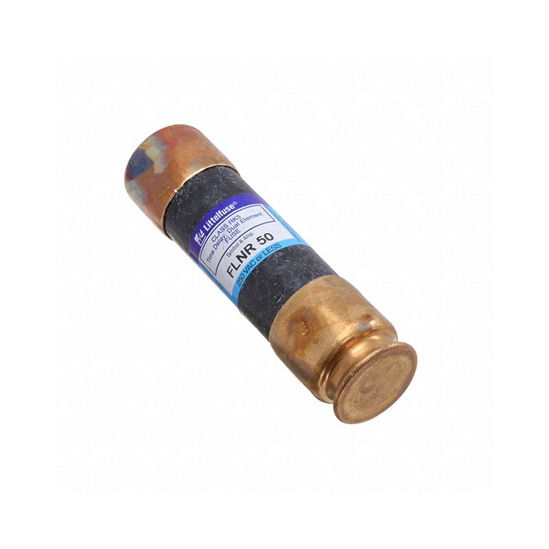 1 pcs : FLNR050.T - FUSE CARTRIDGE 50A 250VAC/125VDC