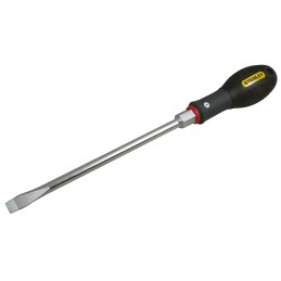 1 pcs - Stanley Slotted Screwdriver, 8 mm Tip, 175 mm Blade, 175 mm Overall