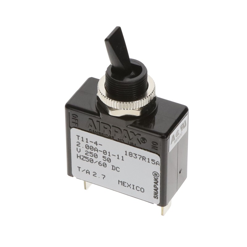 1 pcs : T11-4-2.00A-01-11 - CIR BRKR MAG-HYDR 2A TOGGLE