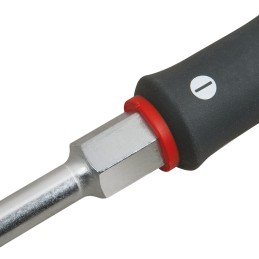 1 pcs - Stanley Slotted Screwdriver, 8 mm Tip, 175 mm Blade, 175 mm Overall